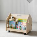 BusyKids Doppelseitiges Bücherregal auf Rollen